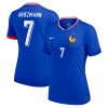 Camisola França Griezmann 7 Mulher Equipamento 1ª Euro 2024